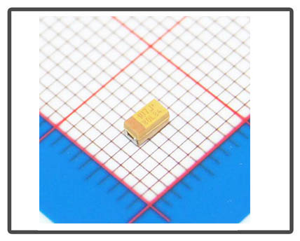 A 3216 0.1uF 100nF 35V SMD tantalum capacitor