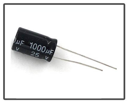 Aluminum electrolytic capacitor 1000uf 25v 10*17 Electrolytic capacitor