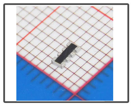SMD exclusion 0603 8P4R 2*4P 470 ohm Network Resistor array