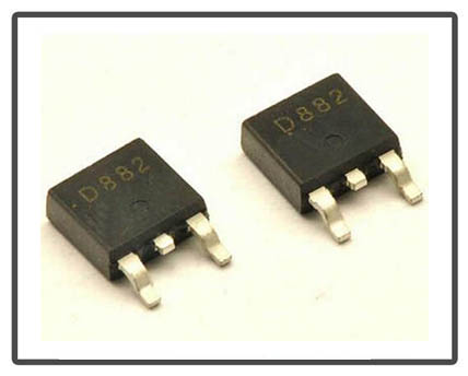 D882 TO-252 NPN MEDIUM POWER TRANSISTOR 882 - Transistor - 3WELL ...