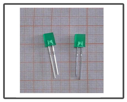 Green light-emitting diodes Green turn Green 2*5*7 Square led